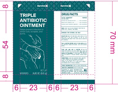 Prevent Infection (Survivex Triple Antibiotic Ointment)